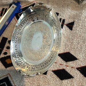 Birks Regency England Silver Plated Serving Dish